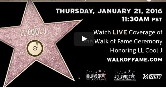 LL Cool J Walk of Fame